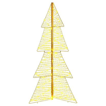 Kerstboom met 160 LED Warmwit 150 cm PET