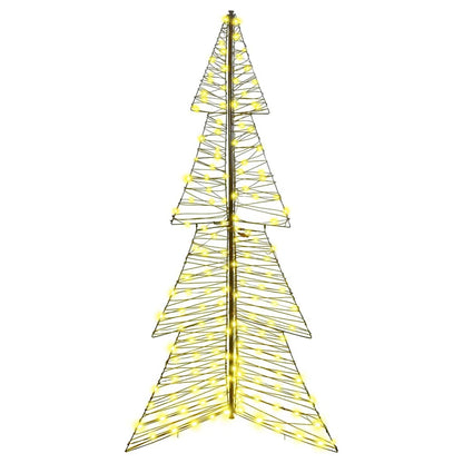 Kerstboom met 240 LED Warmwit 180 cm Rattan