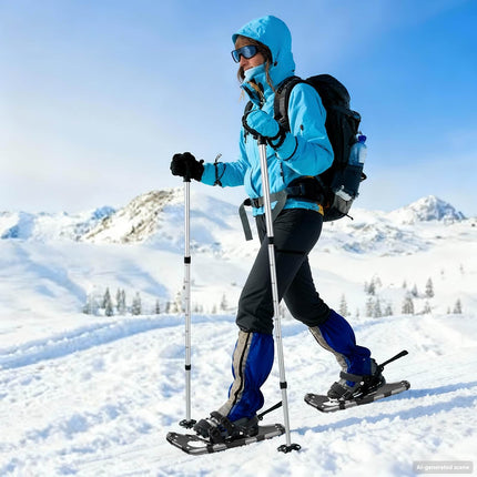 3 In 1 Sneeuwschoenen En Zwart 53,5 X 21 Cm