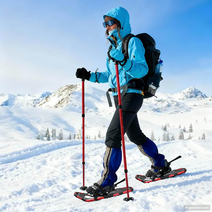 3 In 1 Sneeuwschoenen En Zwart 53,5 X 21 Cm