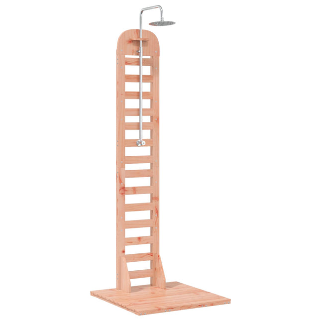 Buitendouche 223 Cm Massief Douglas Hout En Roestvrij Staal