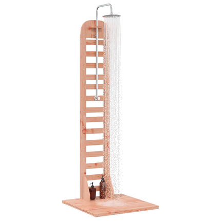 Buitendouche 223 Cm Massief Douglas Hout En Roestvrij Staal