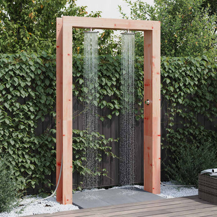 Buitendouche 226 Cm Massief Douglas Hout En Roestvrij Staal