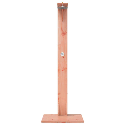 Buitendouche 214,5 Cm Massief Douglas Hout En Roestvrij Staal