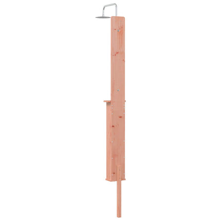 Buitendouche 246 Cm Massief Douglas Hout En Roestvrij Staal