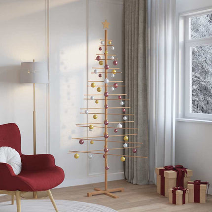 Houten Kerstboom Bamboe