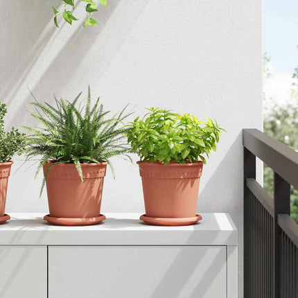 Ronde Bloempot 24 Pcs Ø 17 X 14 Cm Kunststof