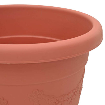 Ronde Bloempot 6 Pcs Ø 26 X 21.5 Cm Kunststof
