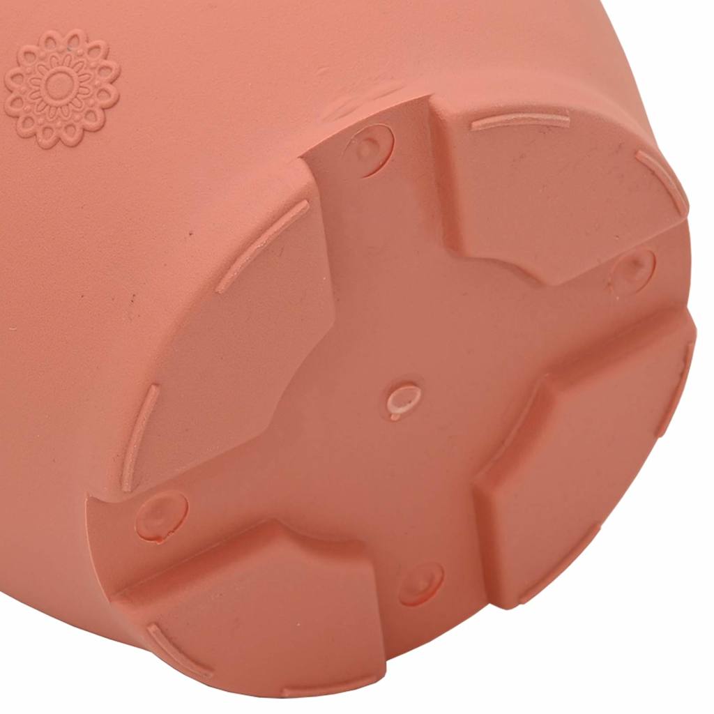 Ronde Bloempot 6 Pcs Ø 26 X 21.5 Cm Kunststof