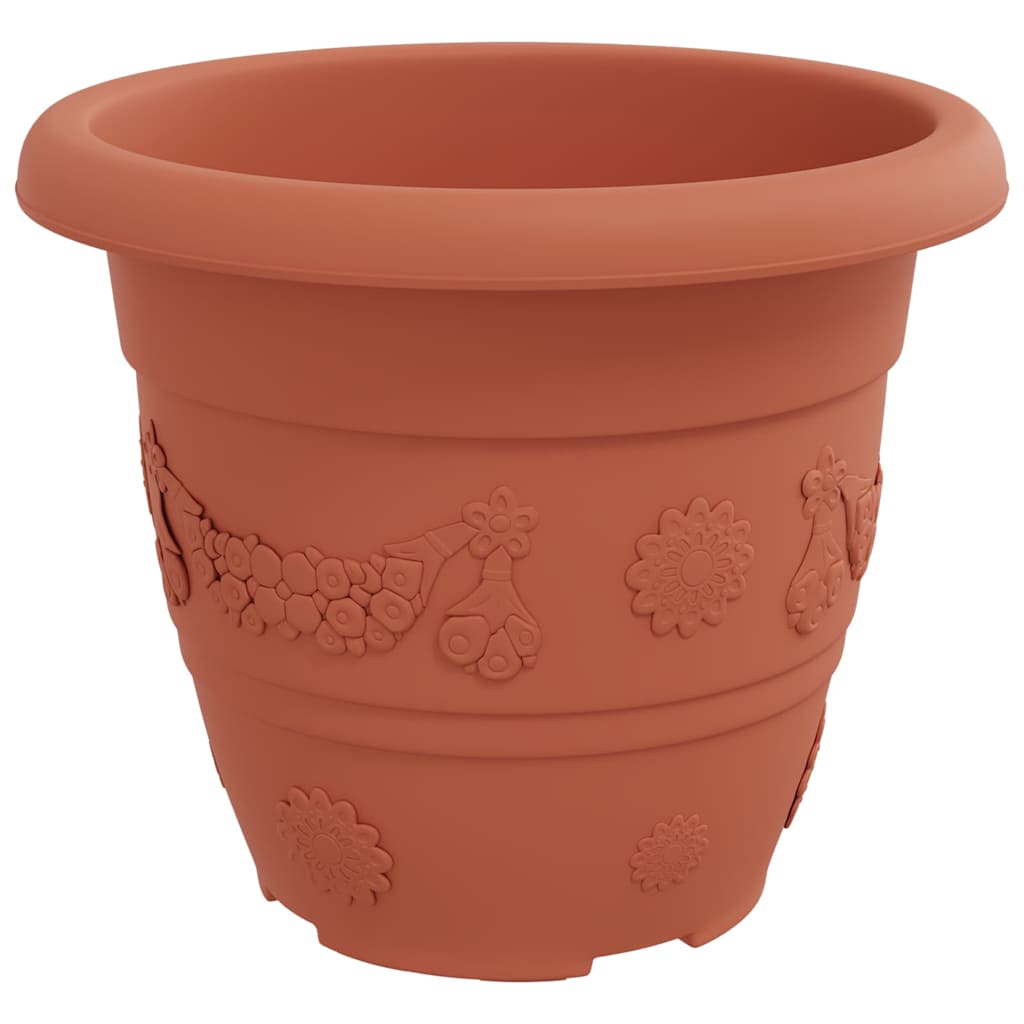 Ronde Bloempot 6 Pcs Ø 26 X 21.5 Cm Kunststof