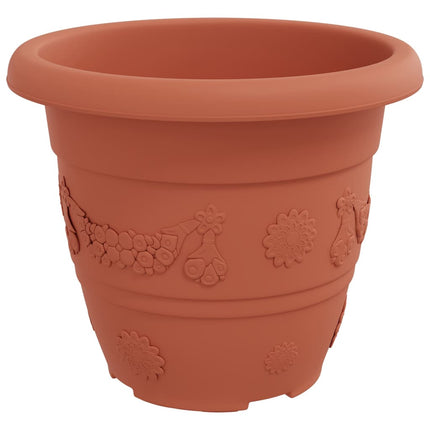 Ronde Bloempot 24 Pcs Ø 26 X 21.5 Cm Kunststof