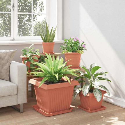 Vierkante Bloemenschotel 6 Pcs 36 X 36 X 2.5 Cm