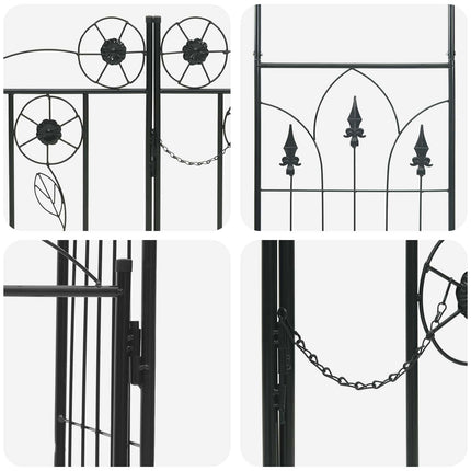 Tuin Boog Met Slot 102 X 50 X 218 Cm