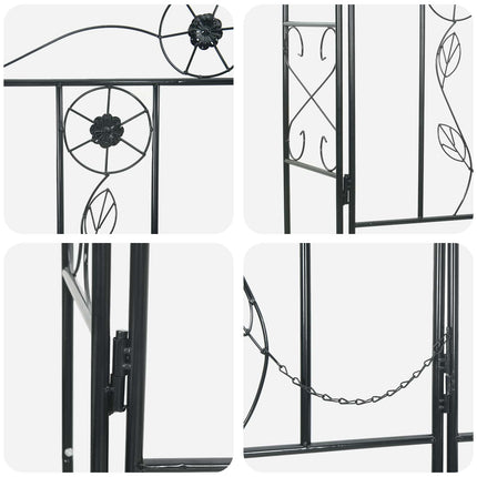 Tuin Boog Effen 115 X 37 X 226 Cm