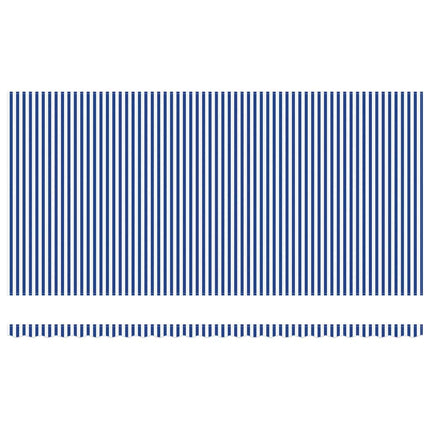 Inklapbaar Zonnescherm Blauw En Wit 600 × 300 Cm