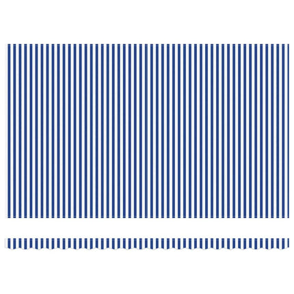 Inklapbaar Zonnescherm Blauw En Wit 450 × 300 Cm