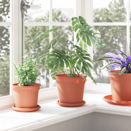 Plantenpotten 24 Pcs Ø 17 X 14 Cm Kunststof