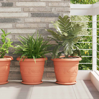 Plantenpotten 6 Pcs Ø 30 X 25 Cm Kunststof