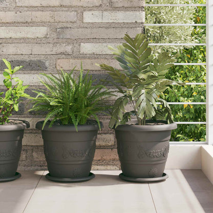 Plantenpotten 6 Pcs Ø 30 X 25 Cm Kunststof