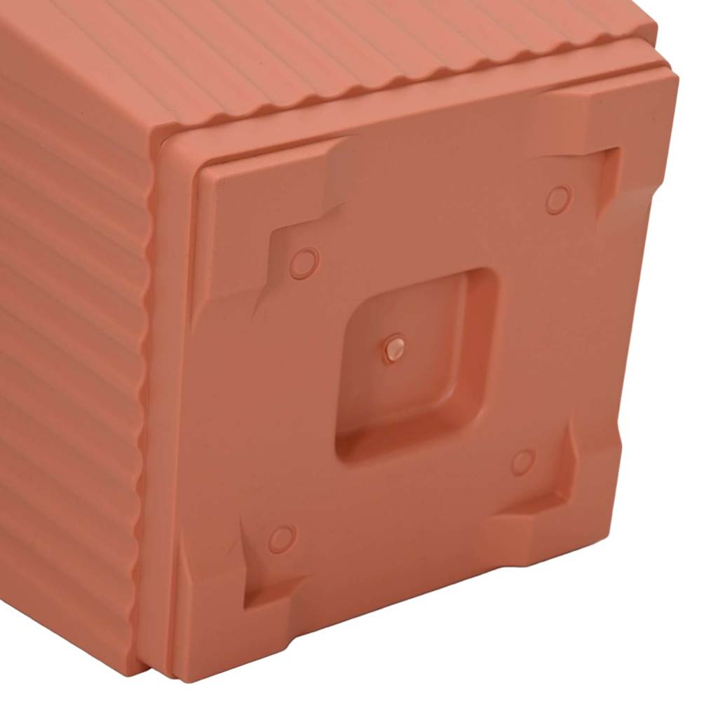 Plantenpotten 6 Pcs 23 X 23 X 17,5 Cm Kunststof