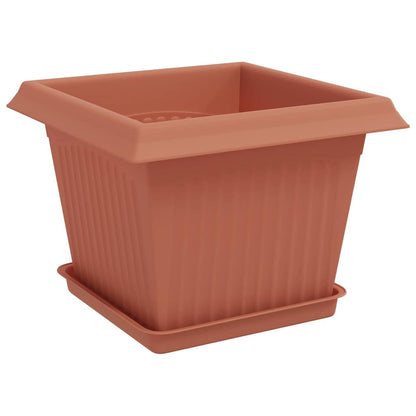Plantenpotten 6 Pcs 23 X 23 X 17,5 Cm Kunststof