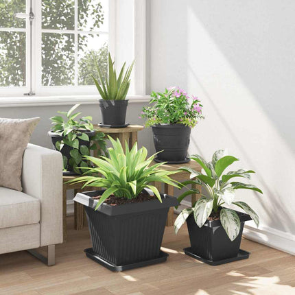 Plantenpotten 6 St Kunststof