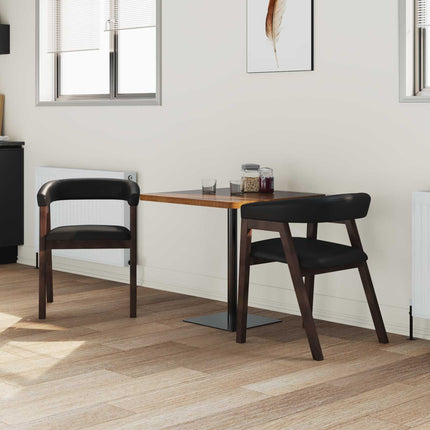 Eettafelstoelen 2 Pcs Licht Bruin 54 X 57 X 73 Cm