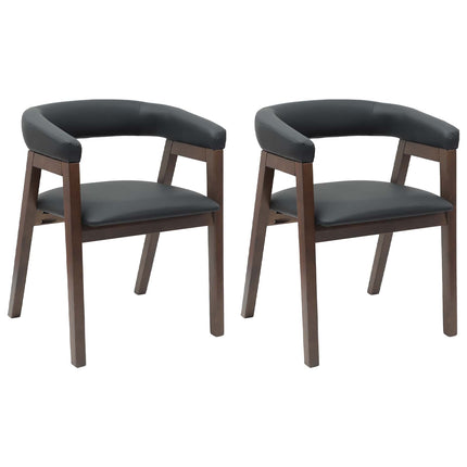 Eettafelstoelen 2 Pcs Licht Bruin 54 X 57 X 73 Cm