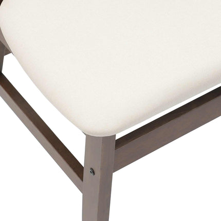 Eettafelstoelen 2 Pcs Bruin 42 X 47.5 X 81 Cm