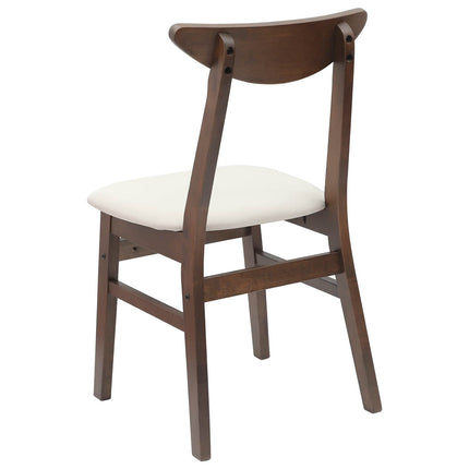 Eettafelstoelen 2 Pcs Bruin 42 X 47.5 X 81 Cm