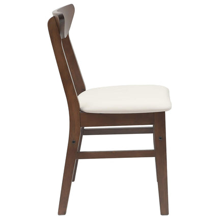 Eettafelstoelen 2 Pcs Bruin 42 X 47.5 X 81 Cm