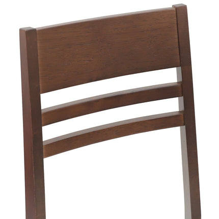 Eettafelstoelen 2 Pcs Bruin 43 X 54 X 89 Cm