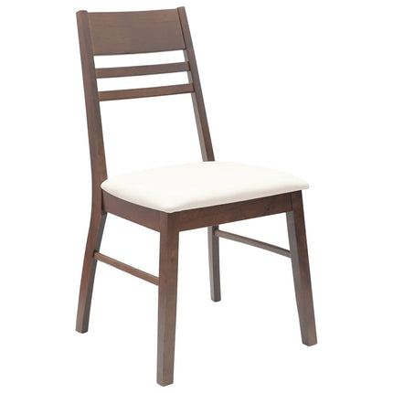 Eettafelstoelen 2 Pcs Bruin 43 X 54 X 89 Cm