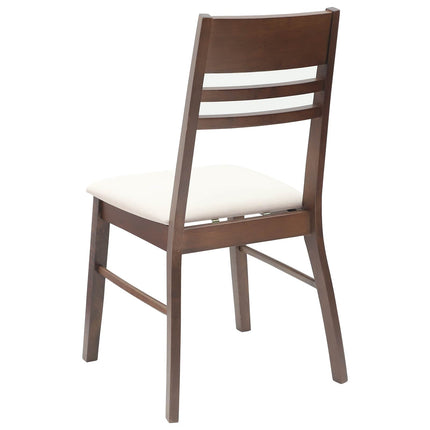 Eettafelstoelen 2 Pcs Bruin 43 X 54 X 89 Cm