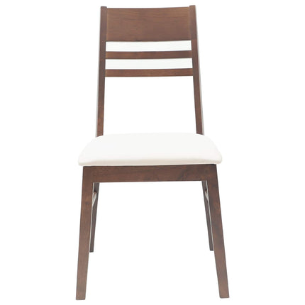 Eettafelstoelen 2 Pcs Bruin 43 X 54 X 89 Cm