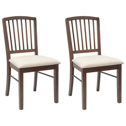 Eettafelstoelen 2 Pcs Bruin 50 X 52,5 X 91 Cm