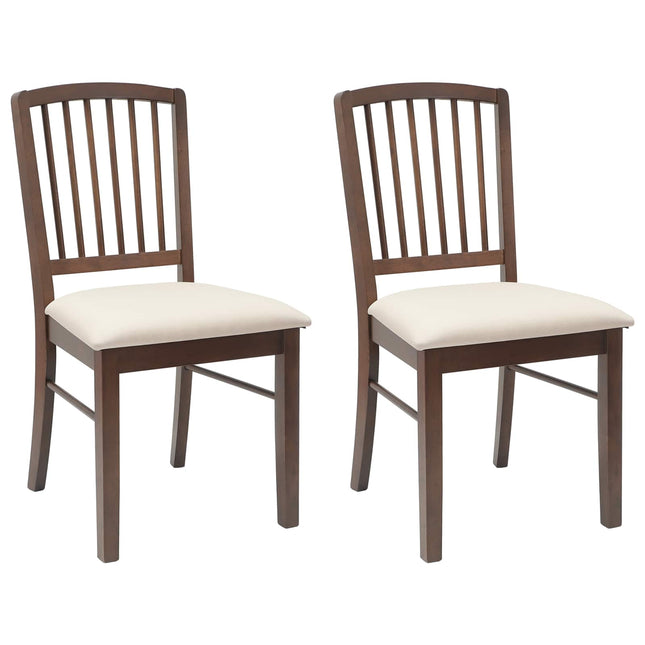 Eettafelstoelen 2 Pcs Bruin 50 X 52,5 X 91 Cm