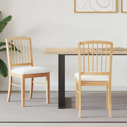Eettafelstoelen 2 Pcs Bruin 50 X 52,5 X 91 Cm