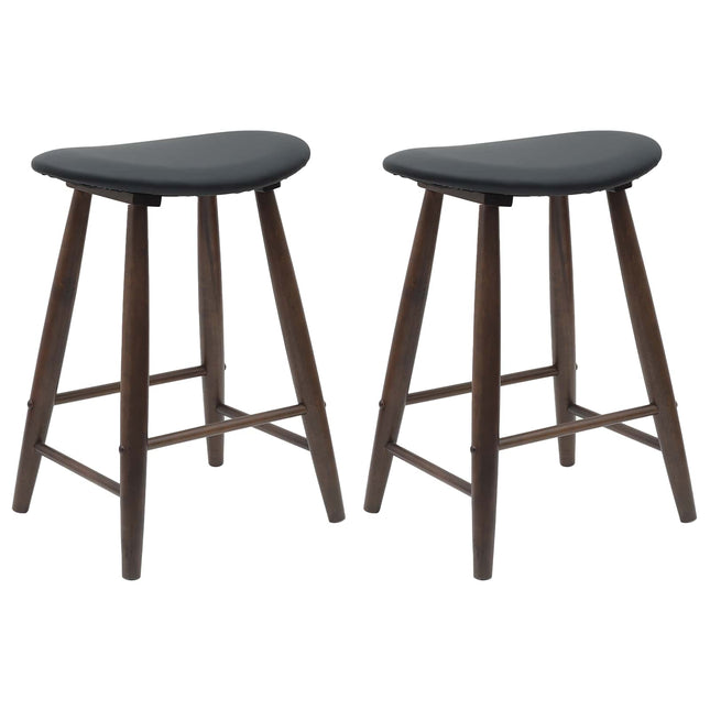 Eettafelstoelen 2 Pcs Licht Bruin 46 X 37 X 63 Cm