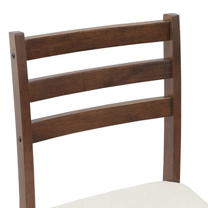 Eettafelstoelen 2 Pcs Bruin 40 X 47,5 X 99,5 Cm
