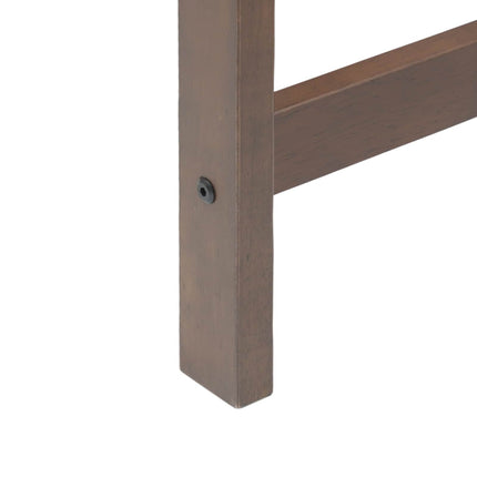 Eettafelstoelen 2 Pcs Bruin 40 X 47,5 X 99,5 Cm