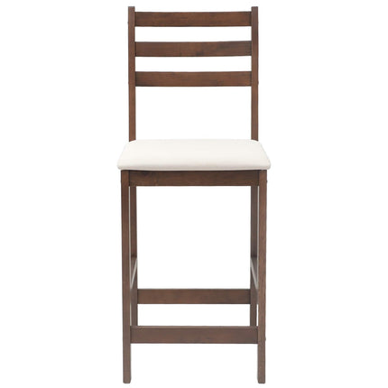 Eettafelstoelen 2 Pcs Bruin 40 X 47,5 X 99,5 Cm