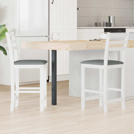 Eettafelstoelen 2 Pcs Bruin 40 X 47,5 X 99,5 Cm