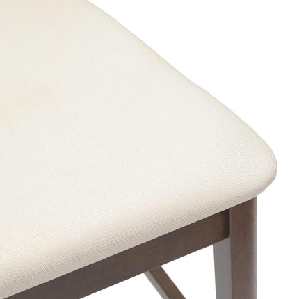 Eettafelstoelen 2 Pcs Bruin 48 X 49 X 95 Cm