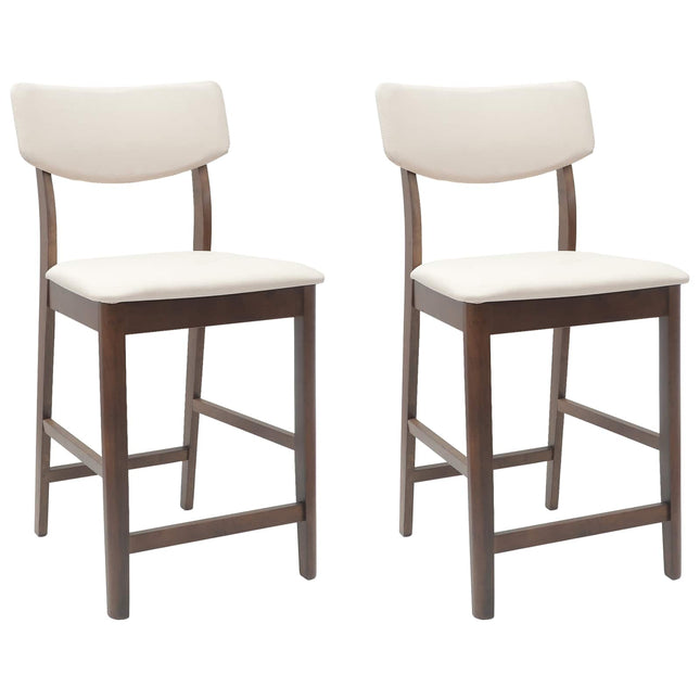 Eettafelstoelen 2 Pcs Bruin 48 X 49 X 95 Cm