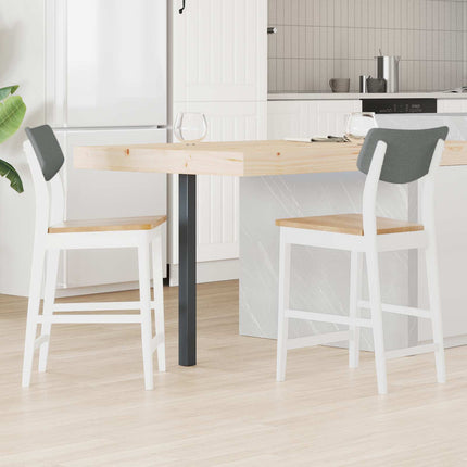 Eettafelstoelen 2 Pcs Bruin 48 X 49 X 95 Cm