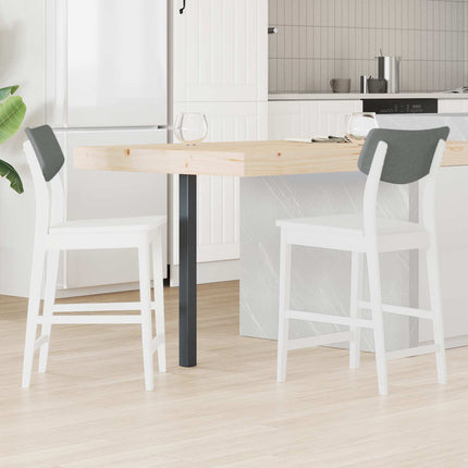 Eettafelstoelen 2 Pcs Bruin 48 X 49 X 95 Cm