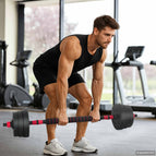 Zwart met rood / zonder kettlebell