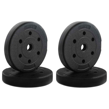 2-in-1 Halter Set Zwart en Blauw 121 x 19,5 x 19,5 cm