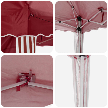 Pop-Up Partytent 195 X 195 X 245 Cm Oxford Stof